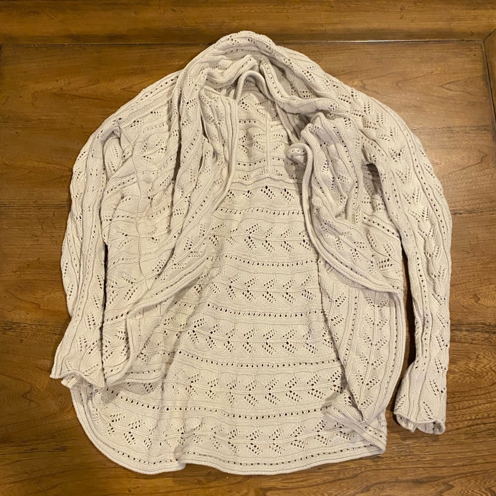 CAbi sweatshirt cardigan cream